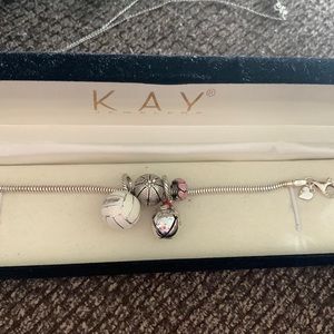 Pandora Bracelet and Charms